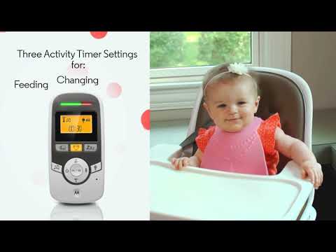 Motorola MBP161 Aktivite Zamanlayıcılı Dijital Bebek Telsizi