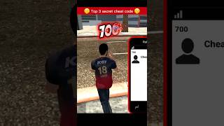 🤫Top 3 secret cheat code in IBD3D 🤫 #shorts #gta #gta5