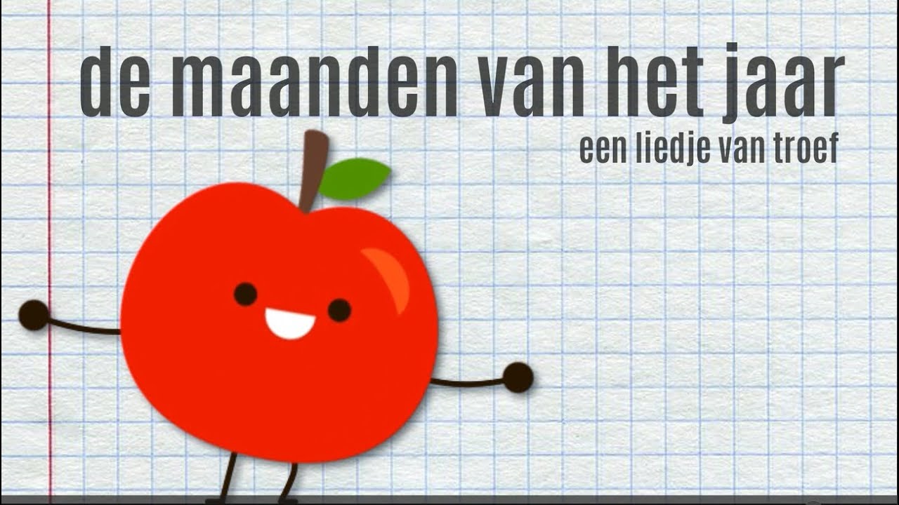 Maanden van het jaar - oefen je mee?