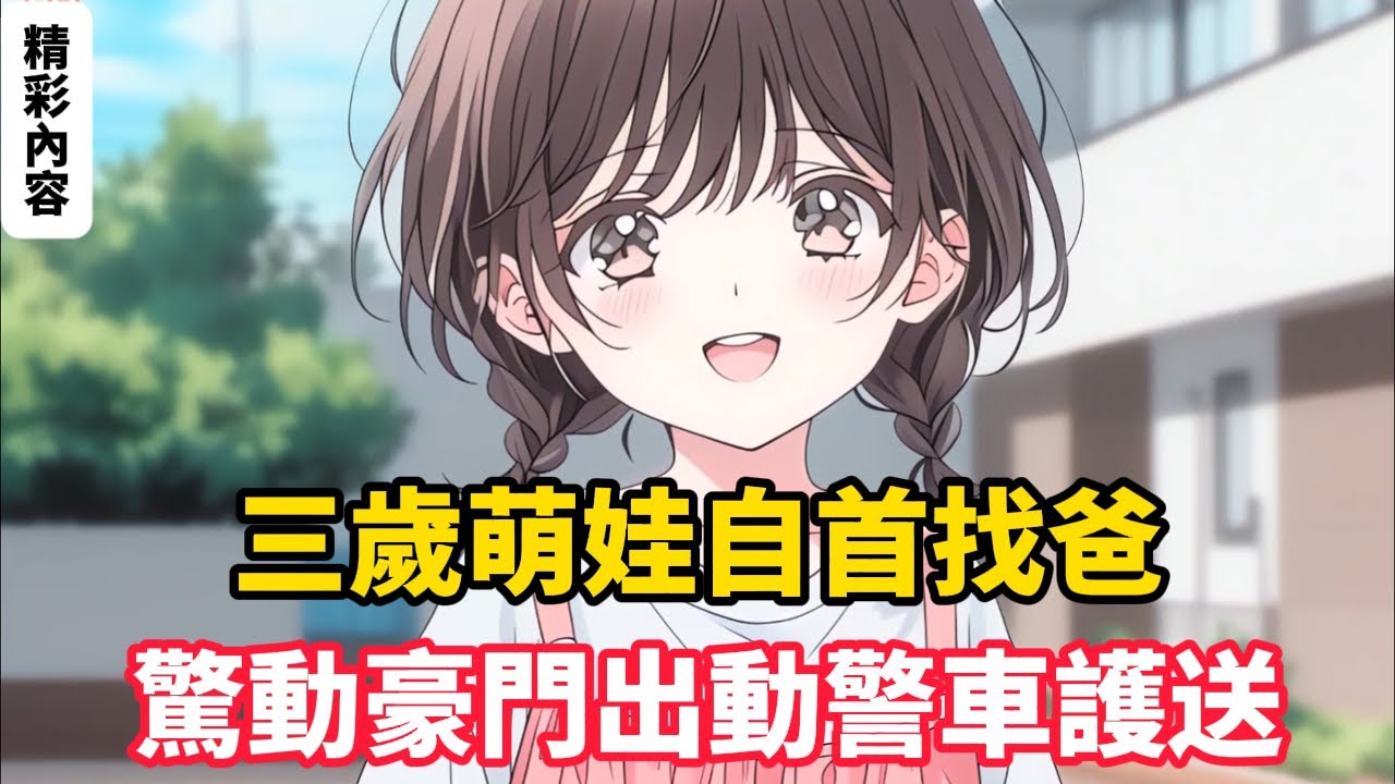 《三歲萌娃自首找爸，驚動豪門出動警車護送》簡諾三歲離家「自首」，張口就要找首富爸爸陸玉晨。當陸家全體出動三輛警車護送時，小糯米團子眨著眼掏出一張照片……