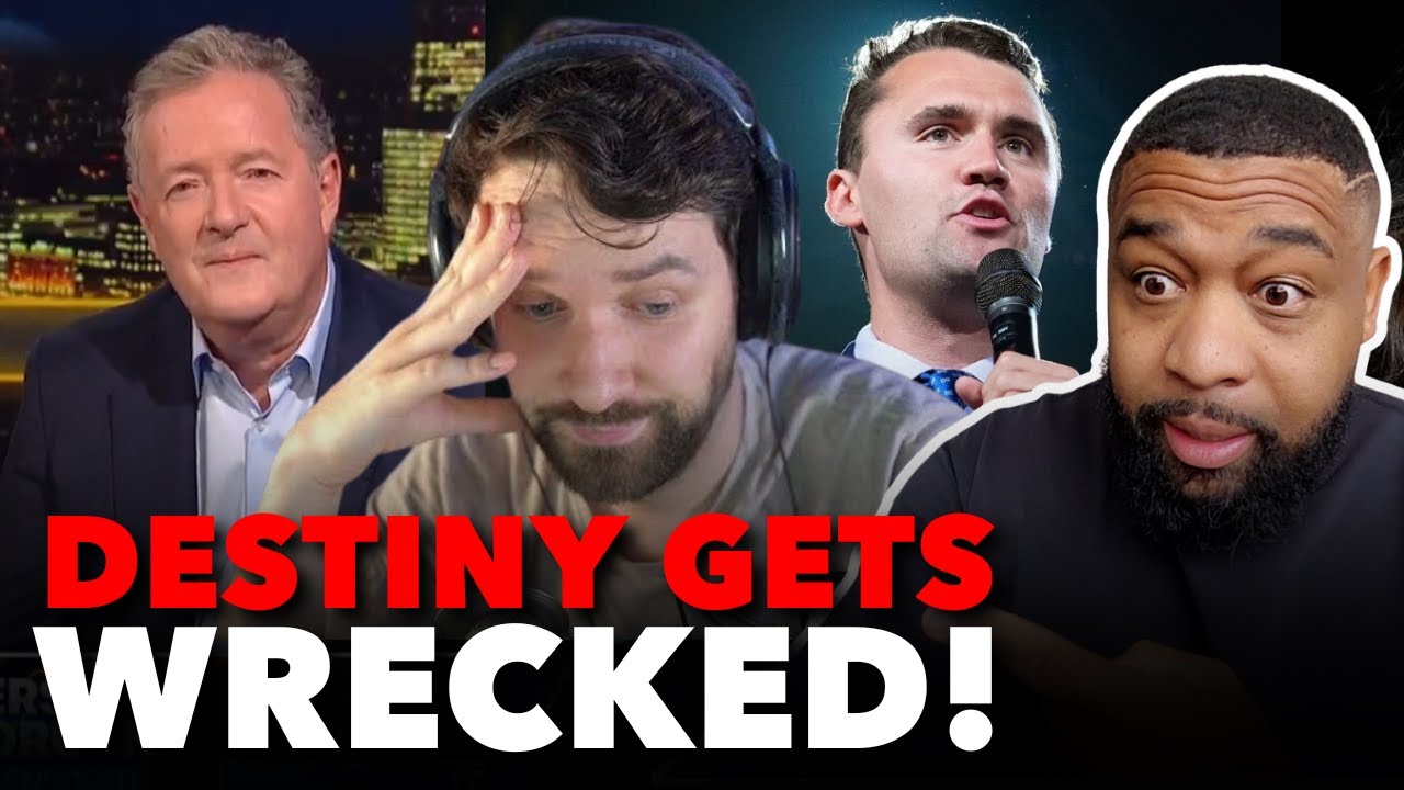 Destiny BANNED On Twitch After CRAZY RANT About Charlie Kirk on Piers Morgan