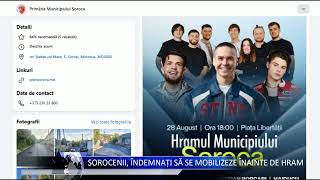Sorocenii, Îndemnați Să Se Mobilizeze Înainte De Hram