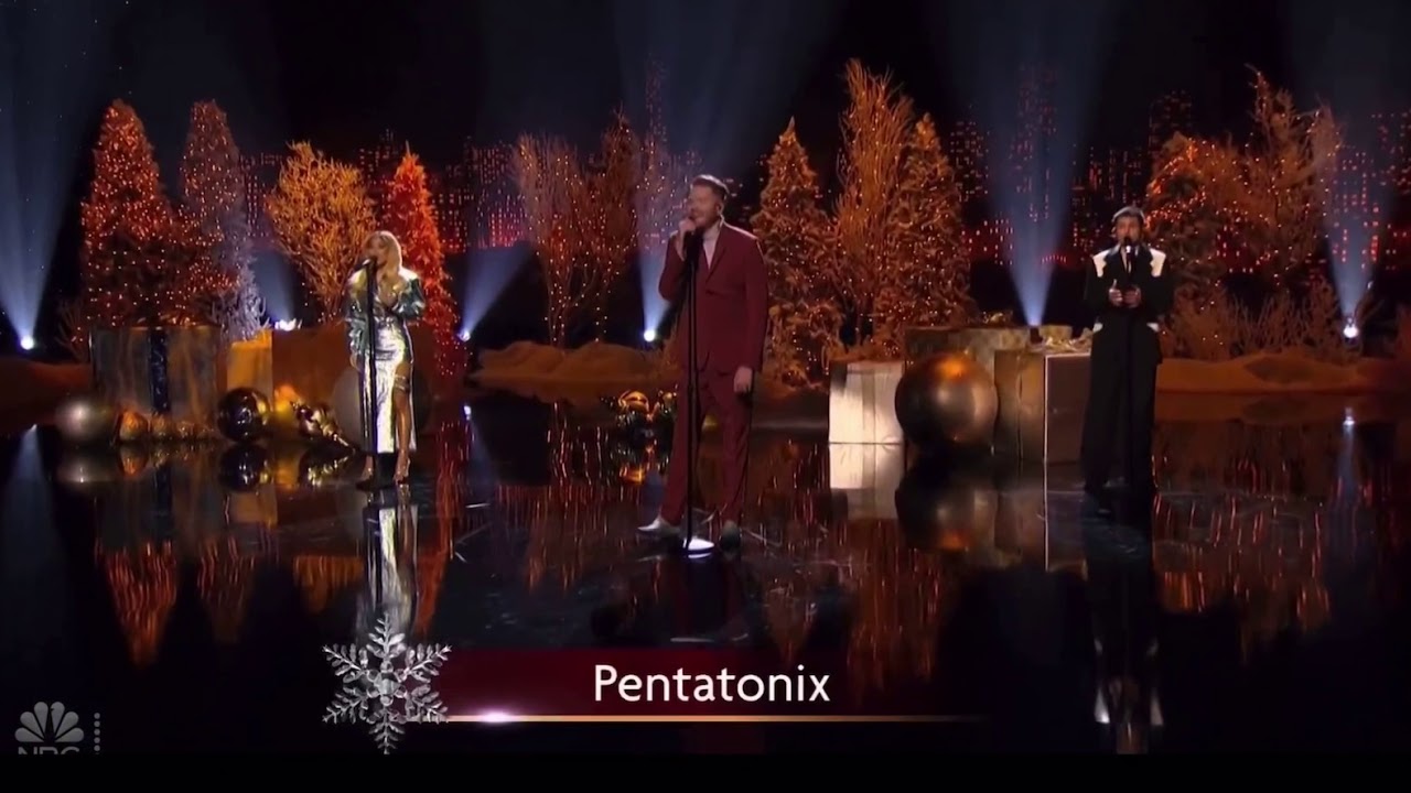 Pentatonix Rockefeller Tree Lighting 2020 Happy Holiday YouTube