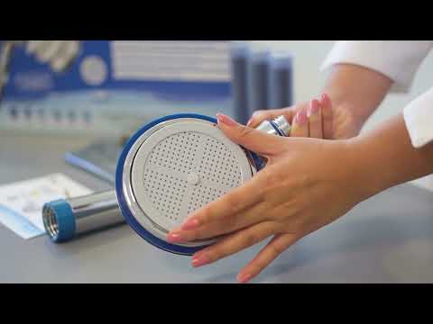 blu Ionic Shower Filter unboxing and installation
