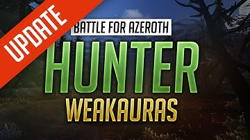 Hunter WeakAuras BFA Patch - NEW DESIGN - Beast Mastery, Marksmanship and Survival
