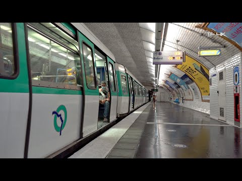 Metrotrain - The Metro Paris #train #trainspotting #paris