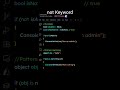 not Keyword in .NET Core #coding #shorts #dotnet #dotnetcore #apidesign #azure #aws #code #csharp