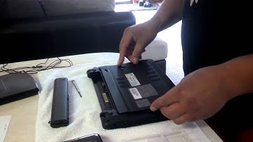 How to Replace hard drive on acer aspire one 756 in less than 3 minutes