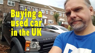 Buying a second hand car in the UK. LOL