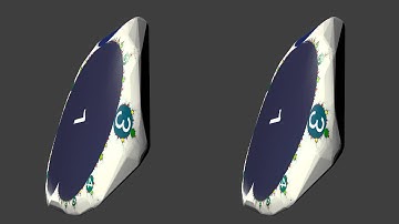 Mandelbrot set in 3d-stereographic representation