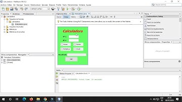 Operaciones básicas con interfaz gráfica java (Calculadora)