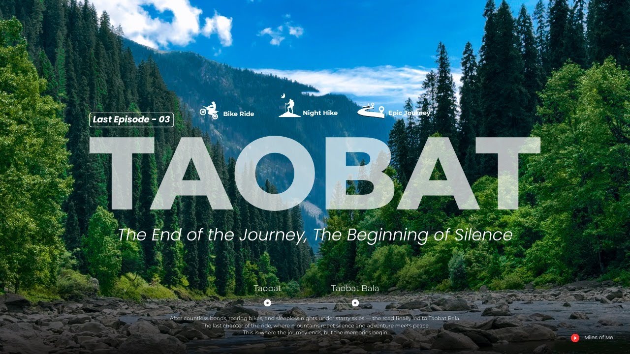 Kashmir Bike Adventure – Episode 3 | The Road to Taobat Bala & The Unexpected Accident