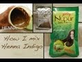 Henna for Hair / How to Mix Henna & Indigo for Natural Hair Dye