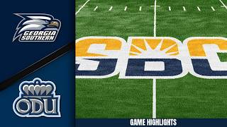 Details Georgia Southern Eagles vs Old Dominion Monarchs Highlights | 2026 Sun Belt Conference Football Update