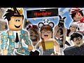 I played roblox murder mystery 2 with YOUTUBERS... It was loud and scary