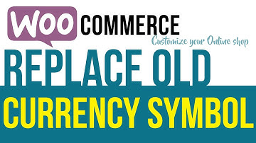 Change default Woocommerce Currency Symbol
