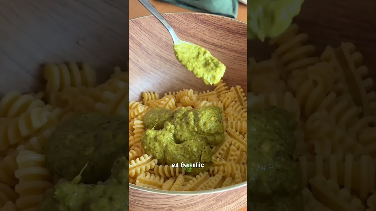 Radiatori Pesto Crémeux Mortadelle et pistaches concassées