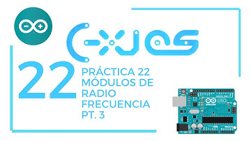 Arduino Básico| Sección Práctica 22| Comunicación por radiofrecuencia con Módulos NRF24L01+PA+LNA