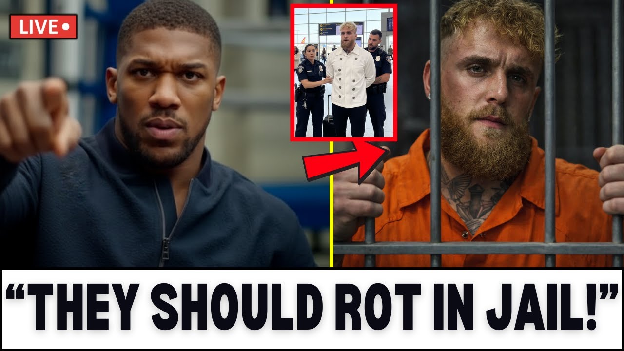 Jake Paul Taken Into Custody — His First Words From Jail Shock Fans