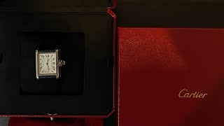 Cartier Tank Must Unboxing