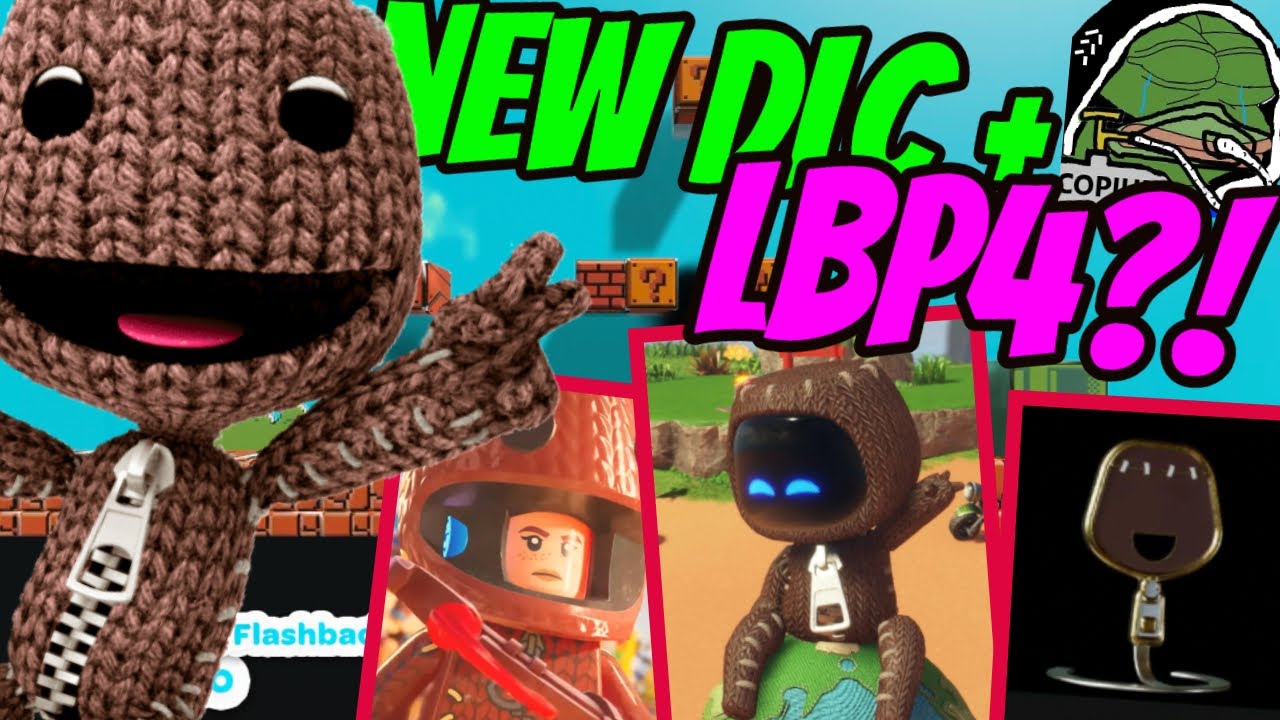 NEW Sackboy DLC In Playstation Games + LBP4 Copium | NERD NEWS