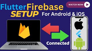 Firebase Setup for Android and iOS - Flutter with firebase - flutter app with backend #firebase