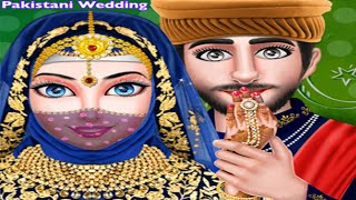 Pakistani Wedding Game। Hijab Girl Beautiful Makeup & Dress up Salon। Android Games For Girls screenshot 2