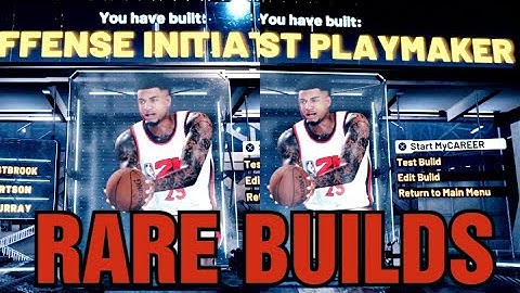 TOP 2 MOST RARE BUILDS ON NBA 2K20! NO ONE HAS THESE BUILDS! BEST BUILD IN GAME??