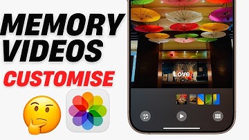 How To Customize iPhone Photos App Memory Videos! - Easy Editing Guide