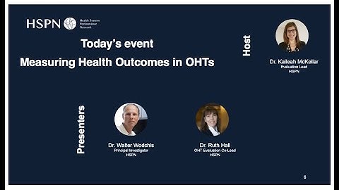 HSPN OHT Webinar Quadruple Aim Patient Outcomes June28 2022