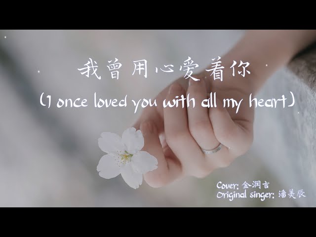 【Eng sub/Pinyin】金润吉-我曾用心爱着你/wo ceng yong xin ai zhe ni (I once loved you with all my heart)【動態歌詞】 class=