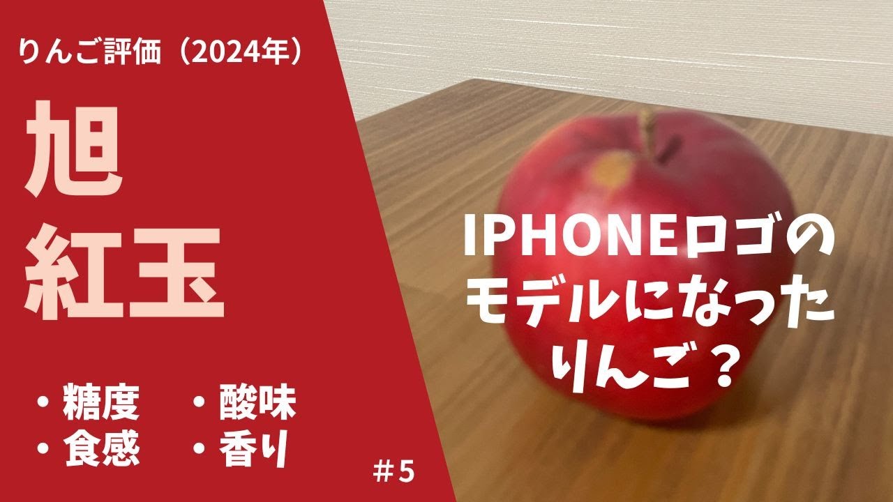 リンゴ様確認 りんご評価】iPhoneのロゴのりんご？モデルがあったの？ #5