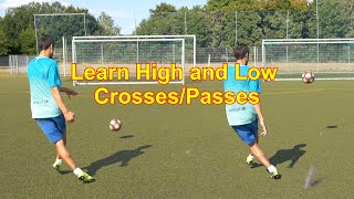 High and Low Crosses/Passes Tutorial /How to do High/Low Crosses/Passes, Pass like Toni Kroos