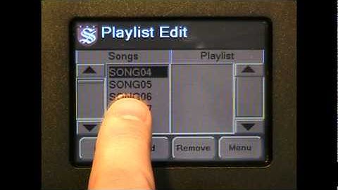 Pro-Filer MIDI Sequencer Creating a Playlist