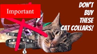 Don't Buy These Cat Collars❗Why Breakaway Collars Are a Must❗