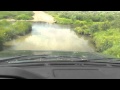 Range Rover p38 off road in Colorado water hole