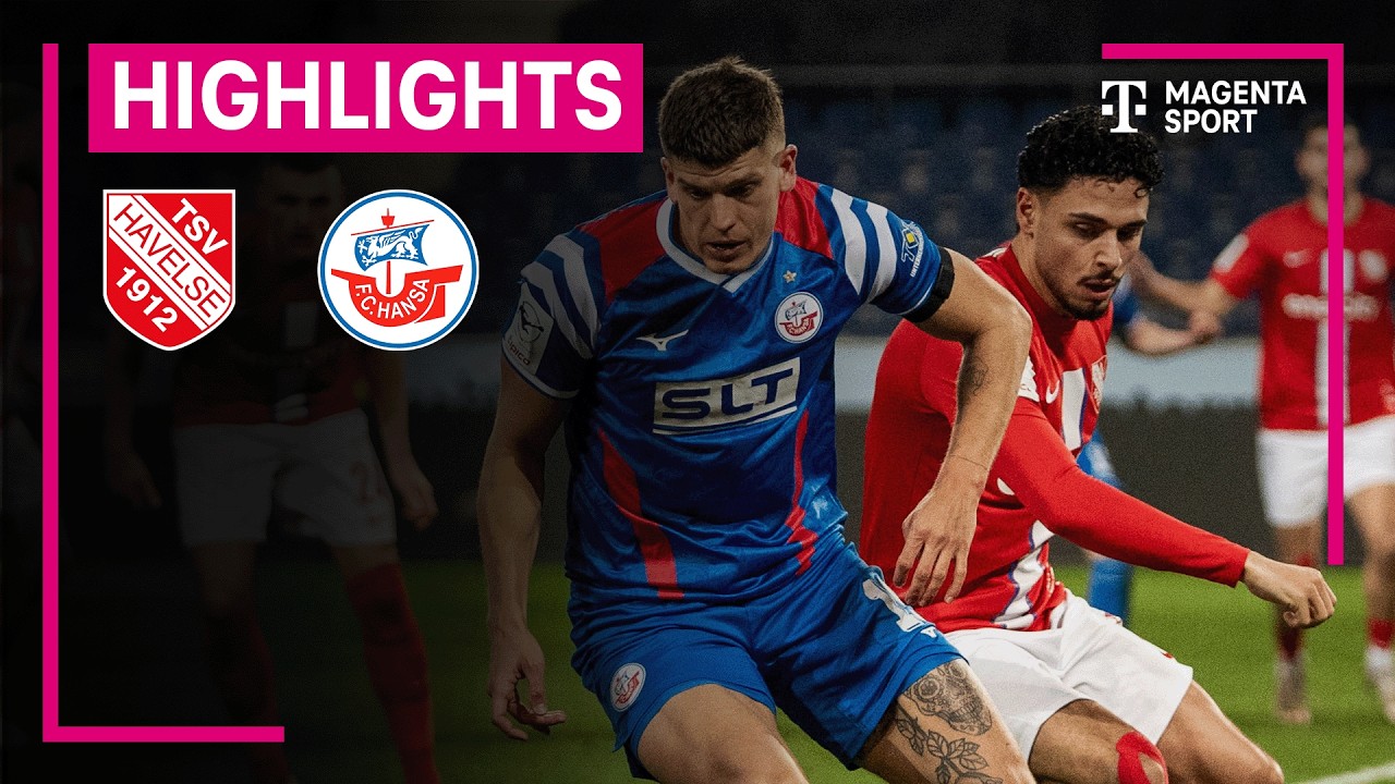 TSV Havelse - Hansa Rostock | Highlights 3. Liga | MAGENTA SPORT