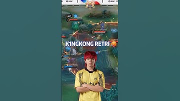 K1NGKONG RETRI USING FANNY 💀 #mobilelegends #mlbb #mlbbesports #onic #k1ngkong #onicph #mpl #mplph