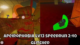 Roblox Apeirophobia Chapter 2 Level 20 Speedrun 0:25 Solo 