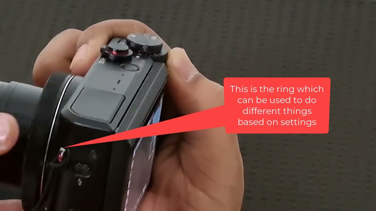 Canon G7X Mark II - All buttons explained - YouTube