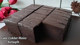 Cake COKLAT MOIST KETAGIH VIRAL di Malaysia || super lembut Nyoklat banget