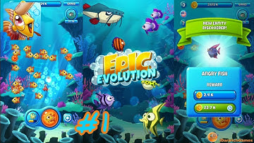 Epic Evolution - Merge Game - Walkthrough Part 1 Gameplay (iOS & Android)