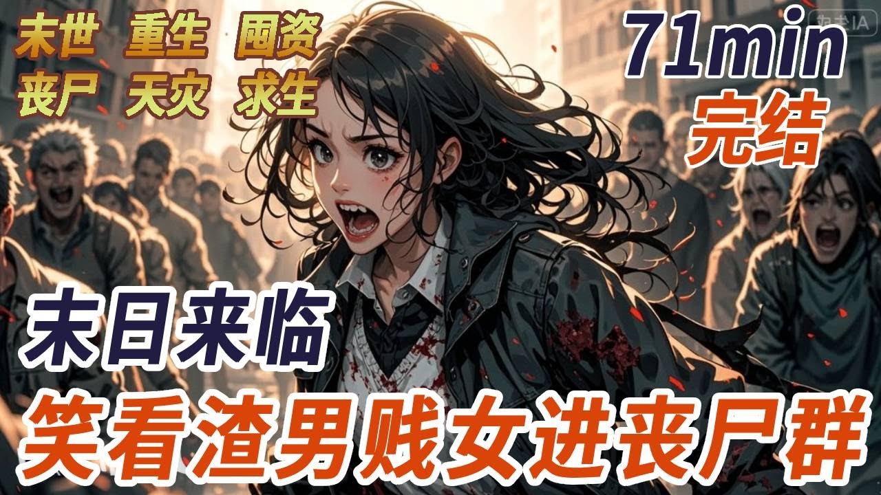 上輩子男友為了帶閨蜜活，聯手將我推進喪屍群，再睜眼，我直接買新房搬走，囤滿物資，笑看渣男賤女被喪屍吞沒
