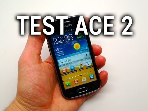 Test du Samsung Galaxy Ace 2 - par Test-Mobile.fr - YouTube