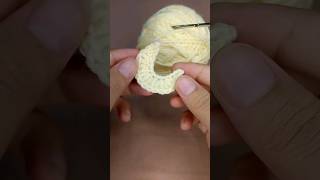 how to crochet a moon 🌙 #youtubeshorts #shorts #crochetprojects