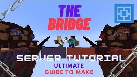 How To Make The Bridge Minigame Server in Aternos | The Bridge Plugin Toutorial