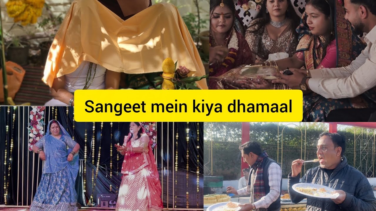Sangeet | guru deeksha | Godi Teeka vlog........