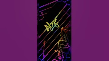 Aliza name name  signature|| learn cursive signature|| Learn cursive writing