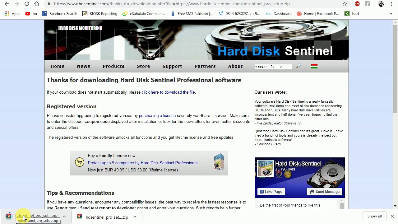 How to Download and install Hard Disk Sentinel ,Health Check And Repair ...