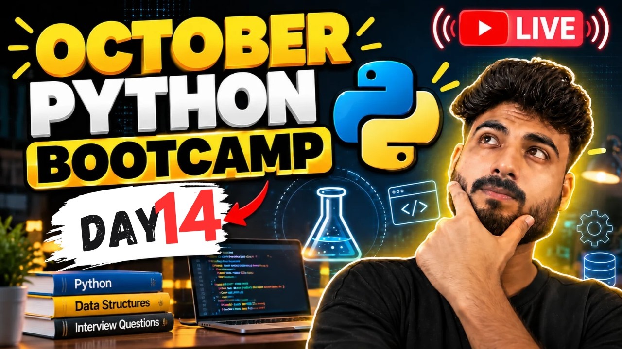 October Python Bootcamp | Day 14 - YouTube